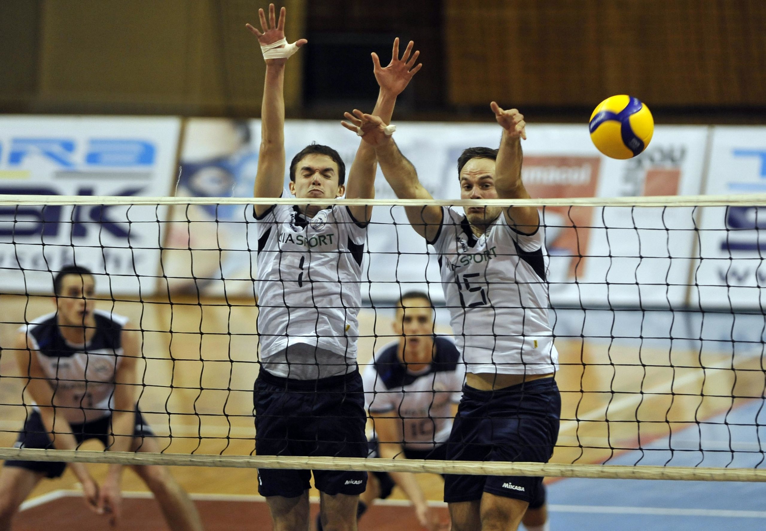 Fran Pavlović i Davor Bogdanović u riječkom bloku/Foto Arhiva NL