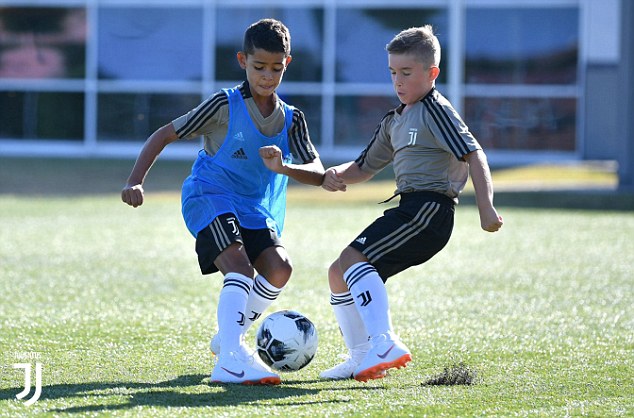 Cristiano Ronaldo na prvom treningu Juventusa