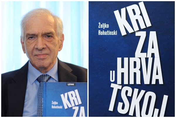 Željko Rohatinski predstavio novu knjigu "Kriza u Hrvatskoj" / Foto: D. JELINEK