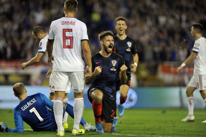 Bruno Petković postigao je dva pogotka na Poljudu/R. BRMALJ