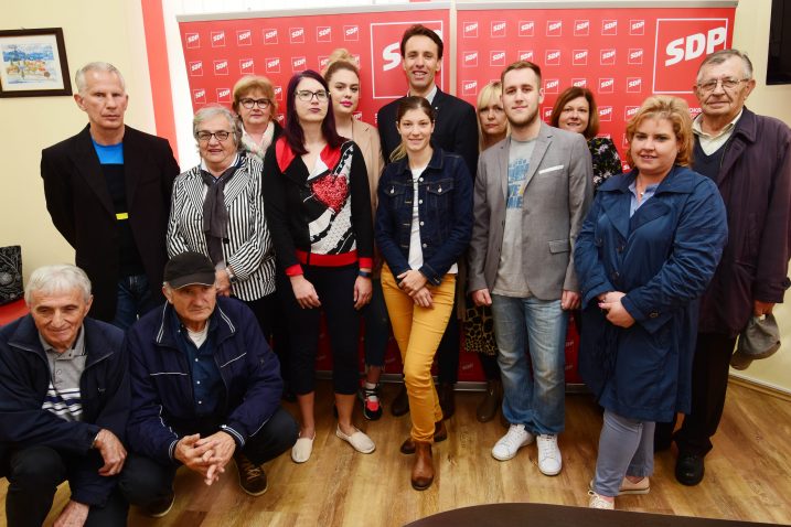 Opatijski SDP-ovci / Snimio Marin ANIČIĆ
