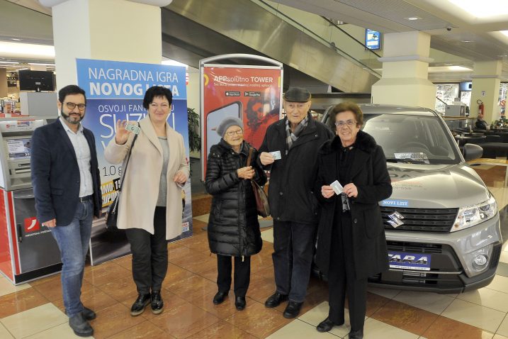 Saša Brusić, Gracijela Rađa, Slavica i Branisla Kessner i Marija Dorčić