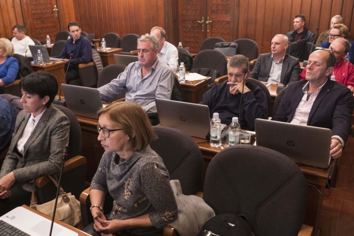 Sjednica Vijeća u znaku političkog primirja / Snimio Marin ANIČIĆ
