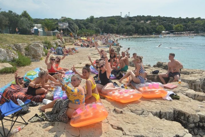Plaža Hidrobaza na Puntiželi / Foto Glas Istre