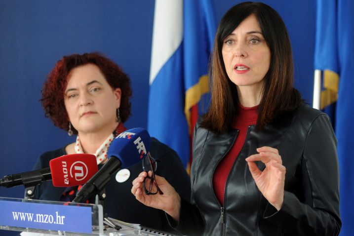 Lidija Kralj i Blaženka Divjak / Foto Darko Jelinek