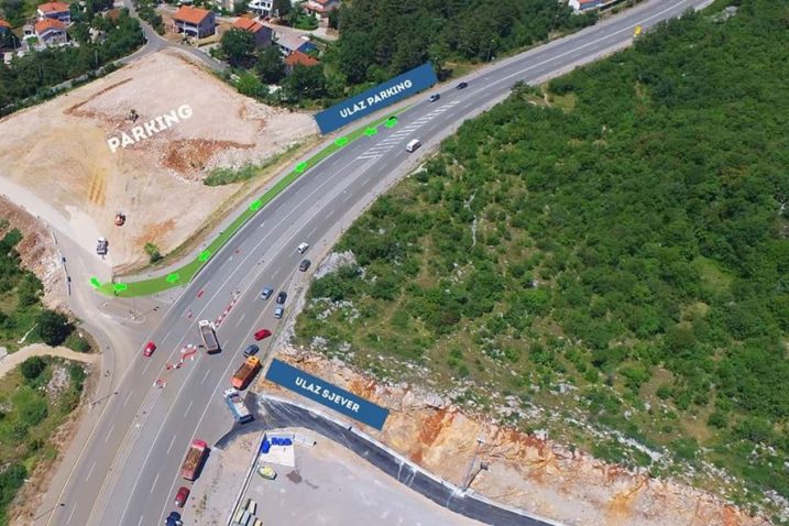 Rujevica iz zraka s pripadajućim objašnjenjima