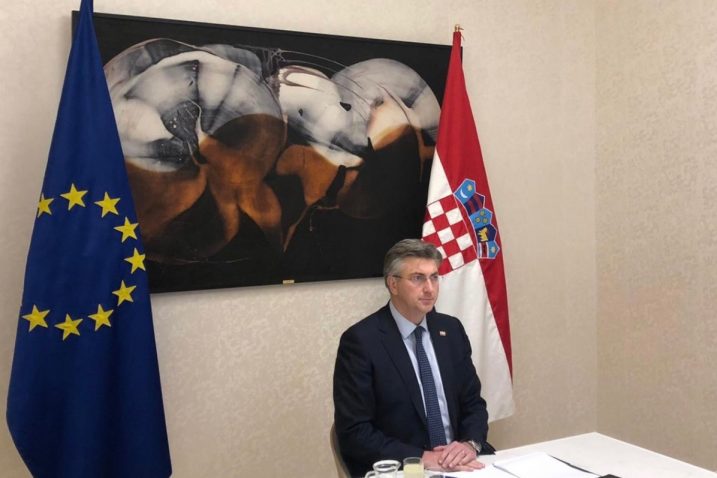 Foto Screenshot Twitter Andrej Plenković