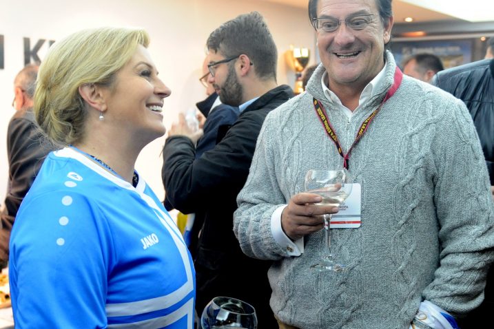 Kolinda Grabar-Kitarović i Damir Mišković / Foto: I. TOMIĆ