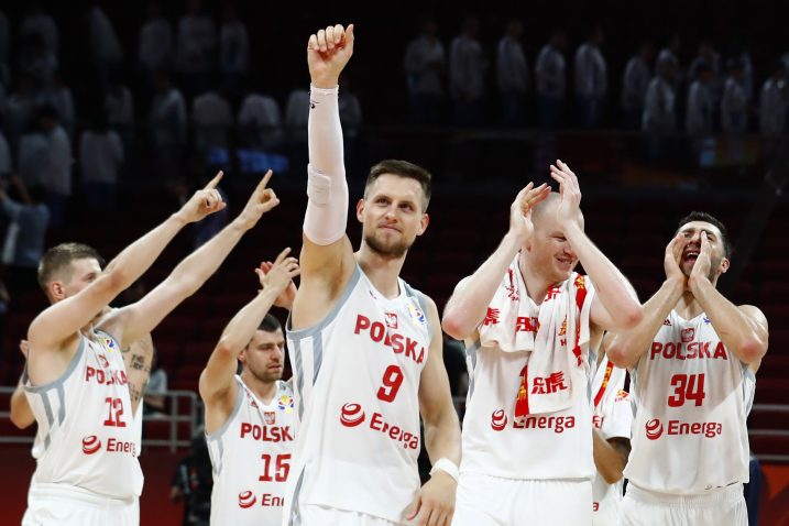 Poljski košarkaški reprezentativci/Foto REUTERS