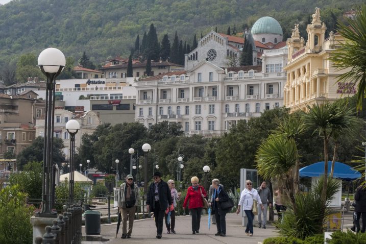 Predsezona u Opatiji u znaku optimizma, no kakvo će biti turističko ljeto, još je neizvjesno / Snimio Marin ANIČIĆ