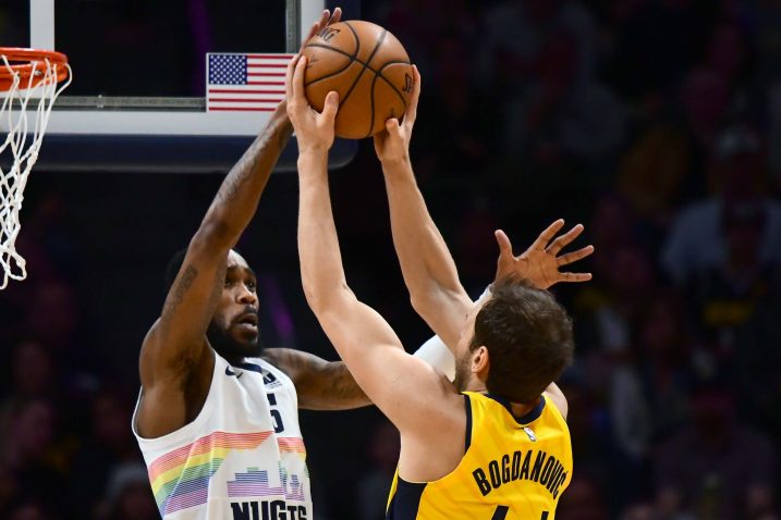 Will Barton (Denver) i Bojan Bogdanović (Indiana)/Foto REUTERS