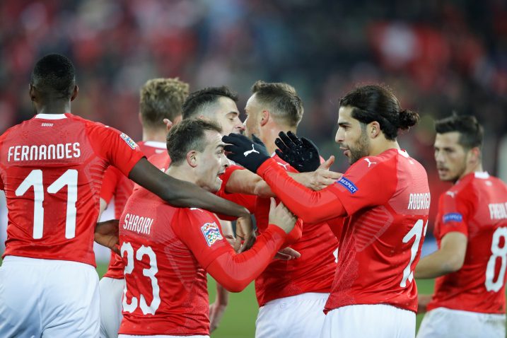 Švicarci su deklasirali Belgiju za plasman na završni turnir/Foto REUTERS