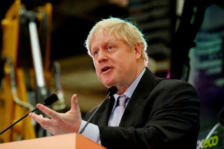 Boris Johnson / REUTERS