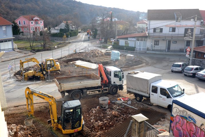 Izgradnja rotora Saršoni u punom jeku / Foto Marko Gracin