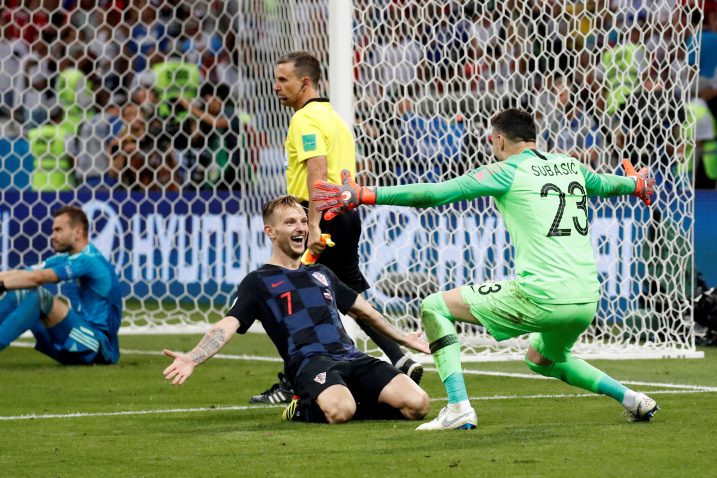 Ivan Rakitić i Danijel Subašić/Foto REUTERS