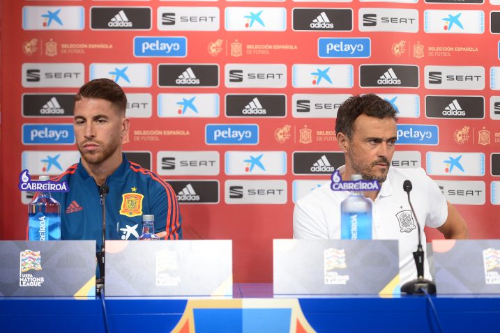 Sergio Ramos i Luis Enrique/M. PRPIĆ/PIXSELL