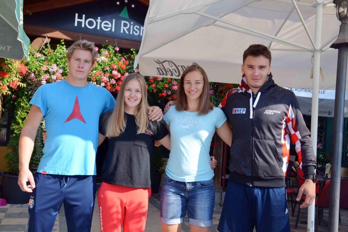 Filip Zubčić, Ida Štimac, Leona Popović i Istok Rodeš/M. KRMPOTIĆ