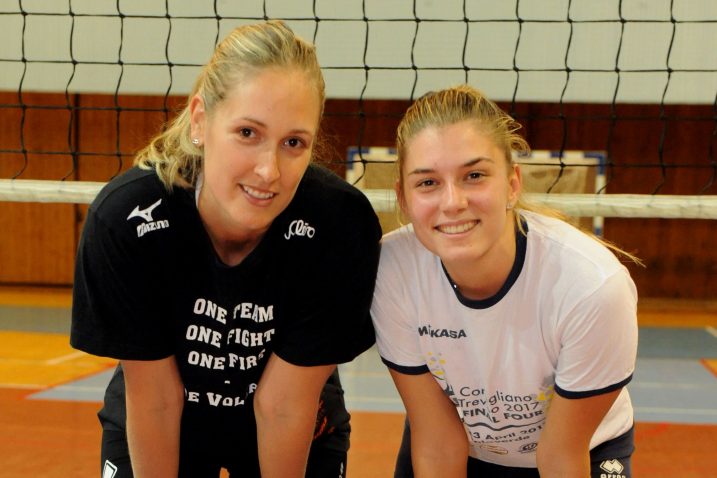 Ana Grbac i Anja Žarković stigle su na Trsat ovoga ljeta/M. GRACIN
