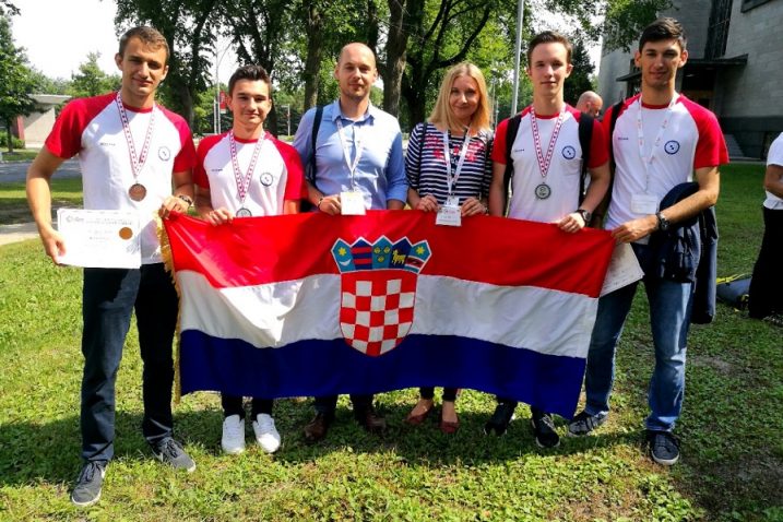 Hrvatski olimpijski tim: Mihovil Penavić, Nikola Bišćan, dr. Ivan Šulc – voditelj, doc.dr. Dubravka Spevec – voditeljica, Luka Banović, Leo Radalj / Foto HGD