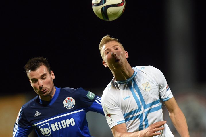 Dino Štiglec (Slaven Belupo) i Bekim Balaj (Rijeka) prije tri godine/Foto Arhiva NL