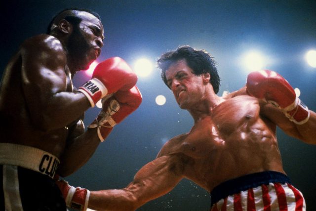 Rocky Balboa vs Clubber Lang in Rocky III (1982)