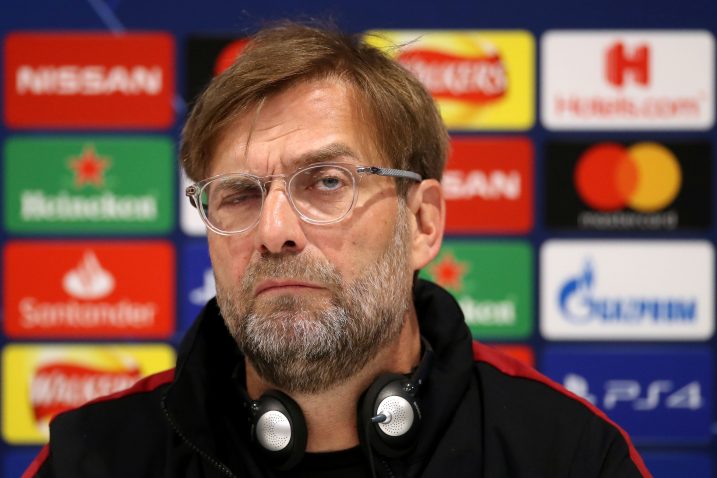 Jurgen Klopp, trener Liverpoola/Foto REUTERS