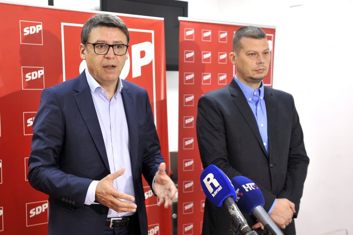 Željko Jovanović i Saša Đujić / Snimio Vedran KARUZA