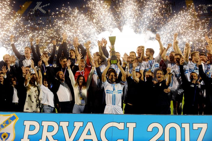 Rijeka je 2017. osvojila naslov prvaka i ostvarila najveći klupski uspjeh/D. ŠKOMRLJ