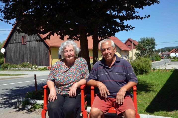 Zorica Ema i njen suprug Aleksandar u Vratima / Snimio Marinko KRMPOTIĆ