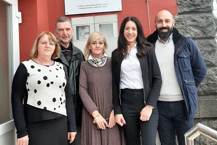 Jelena Stepić, Mario Ćiković, Astrid Massari, Astra Gašparini i Roni Puharić / Foto Općine Matulji