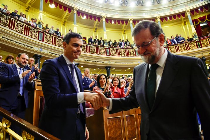 Pedro Sanchez i Mariano Rajoy / REUTERS