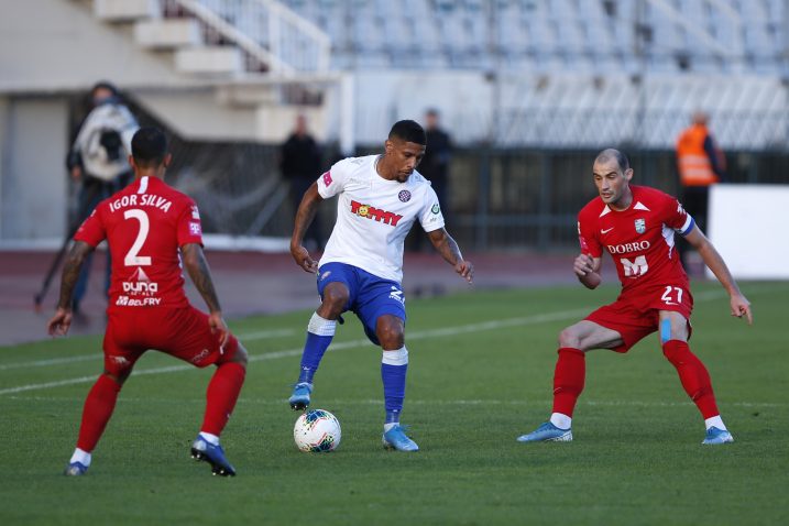 Igor Silva, Jairo da Silva i Mile Škorić/Foto PIXSELL