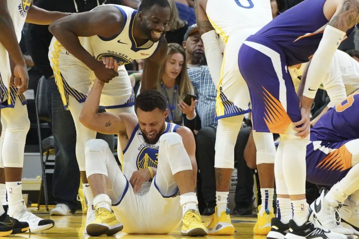 Draymond Green i Stephen Curry/Foto REUTERS