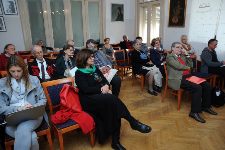 S predstavljanja Šoljanove knjige u DHK-u / Snimio Darko JELINEK