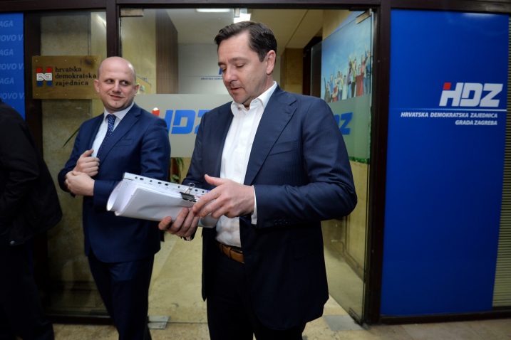 Andrija Mikulić sigurno nije autor ideje da se sankcionira pojedine članove HDZ-a, koji su pisali nešto neprimjereno na Viberu i Whatsappu / Foto M. LUKUNIC/PIXSELL