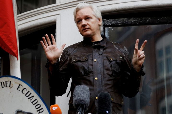 Julian Assange / REUTERS