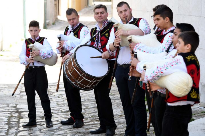 Svirači tradicijskih glazbala iz bugarske Varne / Snimio Marko GRACIN