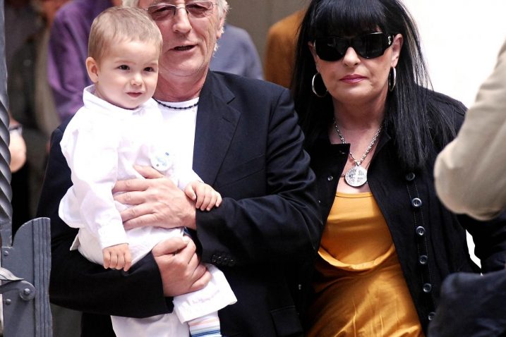 Oliver i Vesna Dragojevic s unukom Dujom, foto Vanja Zubcic/PIXSELL