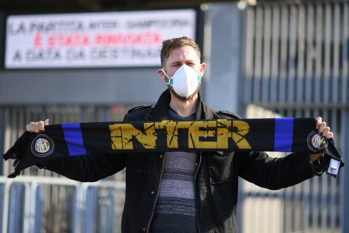 Navijači Intera neće moći bodriti svoje igrače u Torinu/Foto REUTERS