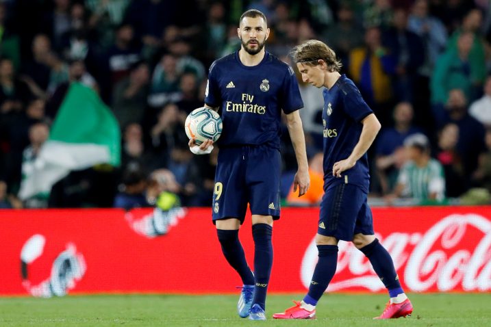 Karim Benzema i Luka Modrić/Foto REUTERS