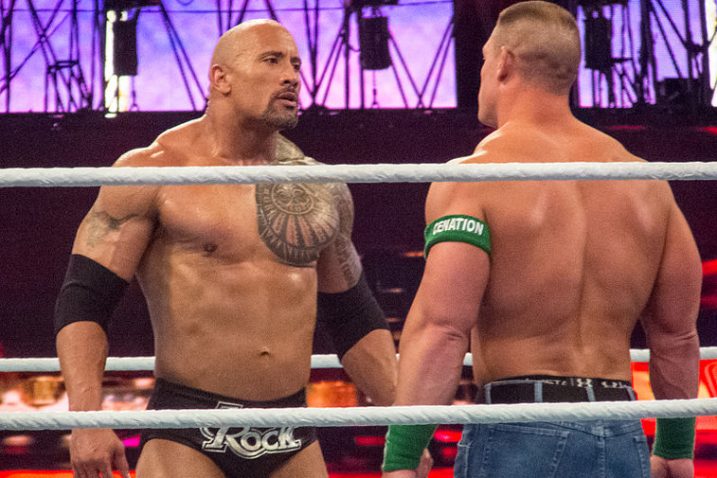 FOTO/Wikipedia/The Rock & John Cena