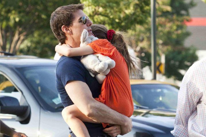 Tom Cruise snimljensa kćeri 2012. godine / Reuters