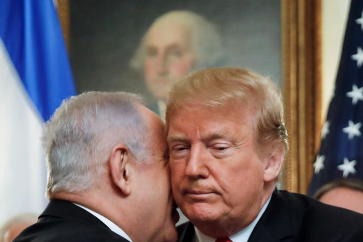 Benjamin Netanyahu i Donald Trump / Foto REUTERS