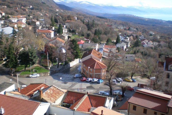 Središte Bribira / Foto Franjo DERANJA