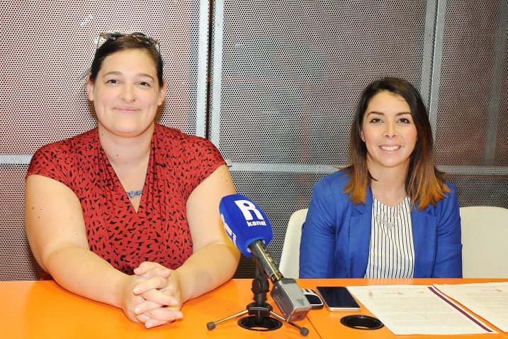 Mlade žene iz Udruge SOS koje pomažu starijima – Lorena Zec i Mia Cvijetić / Snimio Sergej DRECHSLER
