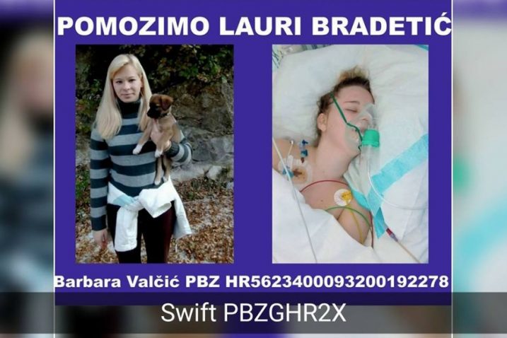 Foto Facebook Pomozimo Lauri Bradetić