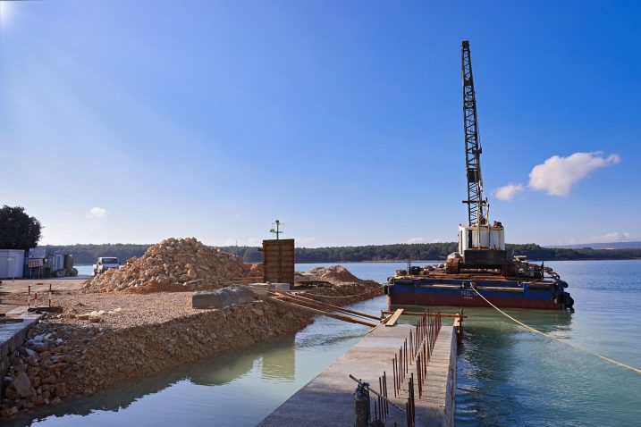 Do kraja travnja trebali bi biti gotovi radovi u luci Punat / Foto ŽLU KRK