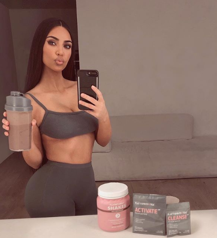 Kim Kardashian, Instagram