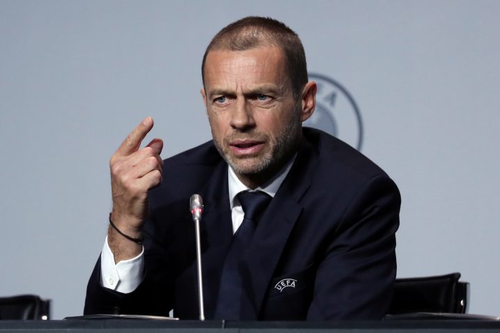 Aleksander Čeferin, predsjednik UEFA-e/Foto REUTERS