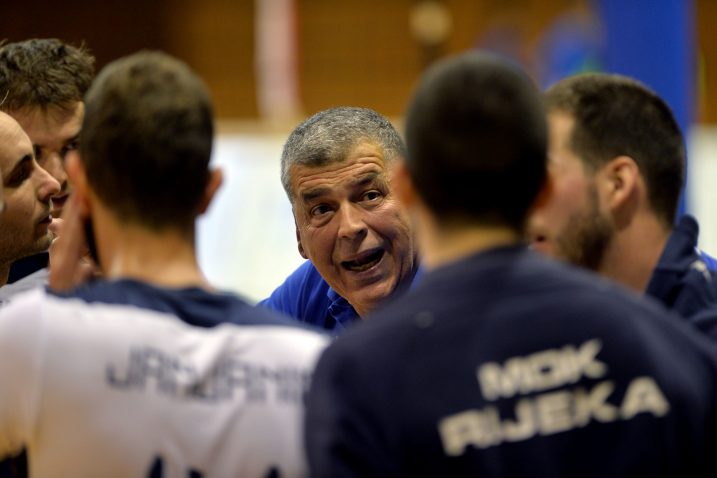 Velimir Liverić, trener odbojkaša Rijeke/Foto Arhiva NL